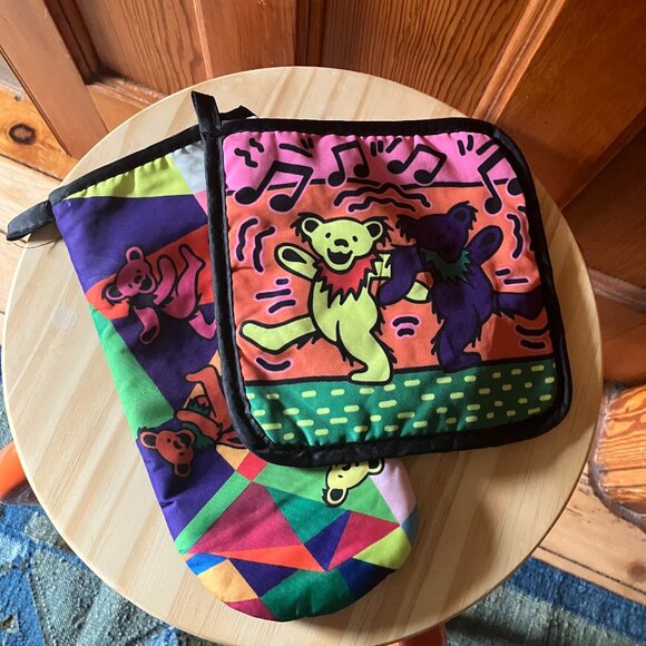 Grateful Dead Oven Mitt and Pot Holder - Picture 3 of 4